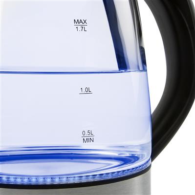 Tristar PD-8874 Glas Wasserkocher mit LED